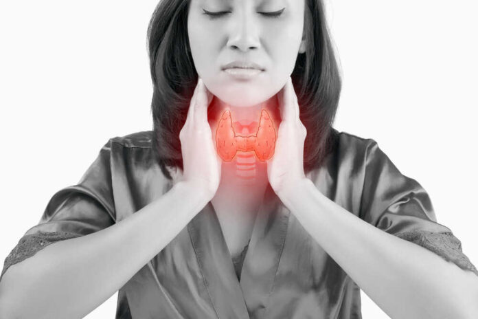 Women thyroid gland control